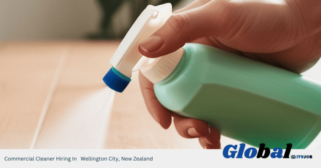 Commercial Cleaner Hiring In Wellington City, New Zealand