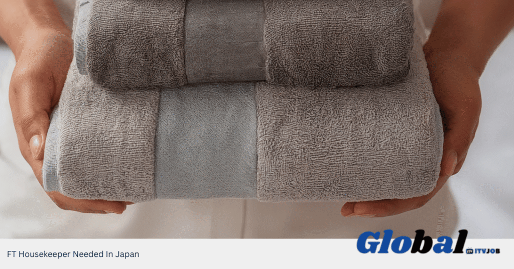 FT Housekeeper Needed In Japan