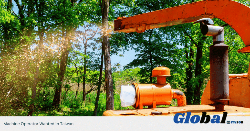 Machine Operator Wanted In Taiwan