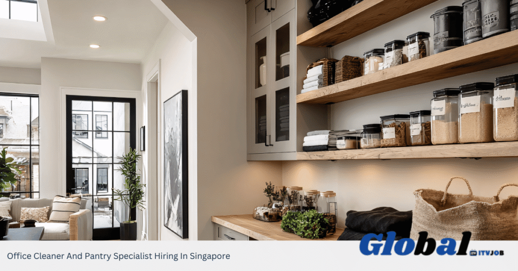Office Cleaner And Pantry Specialist Hiring In Singapore