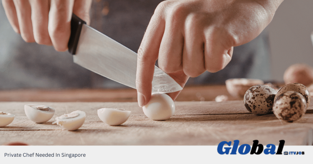 Private Chef Needed In Singapore