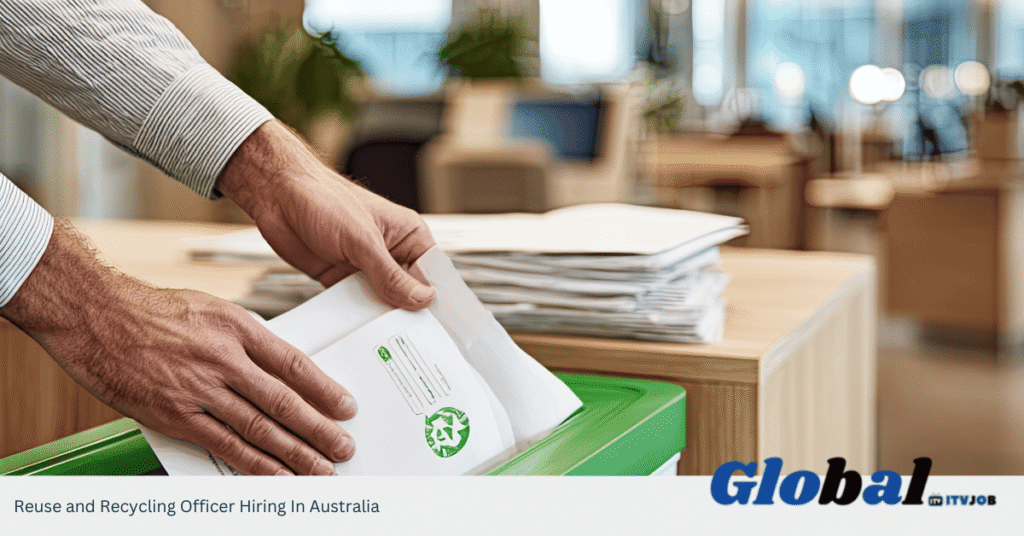 Reuse and Recycling Officer Hiring In Australia