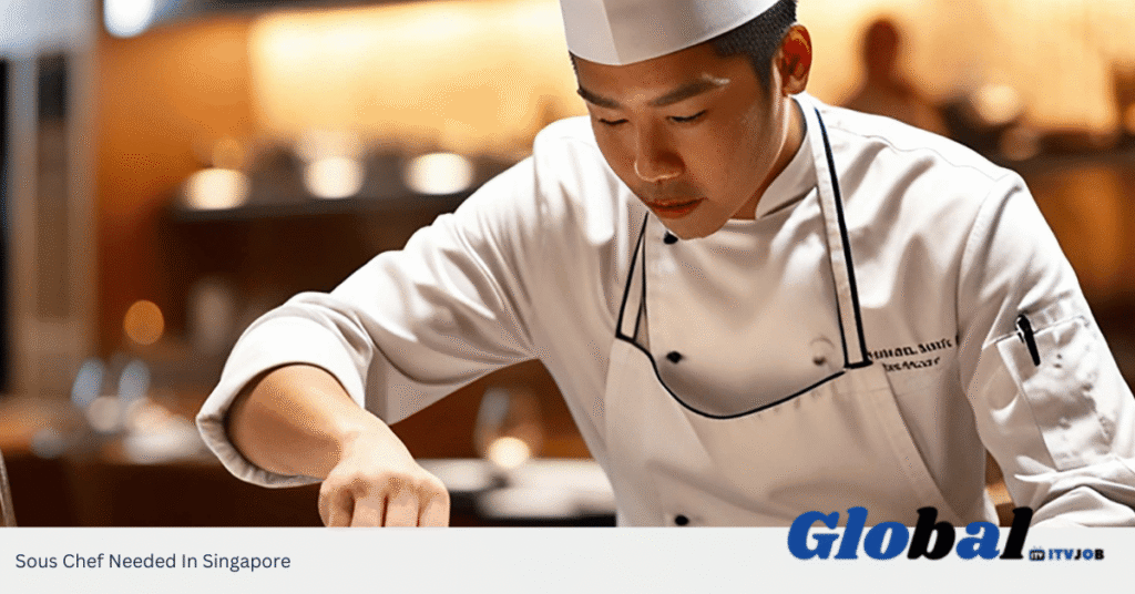 Sous Chef Needed In Singapore