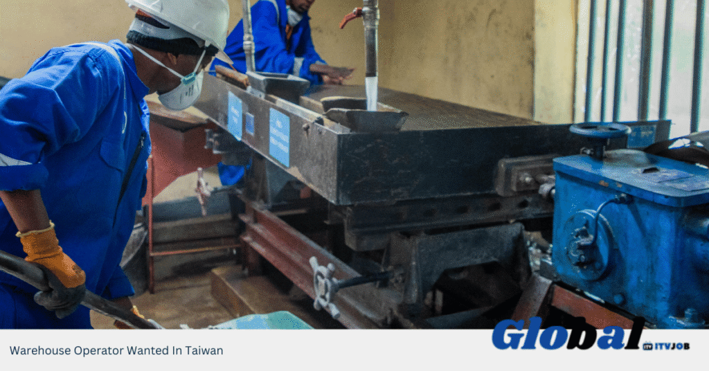 Warehouse Operator Wanted In Taiwan