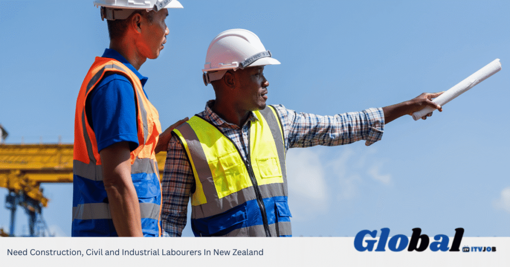 Need Construction, Civil and Industrial Labourers In New Zealand