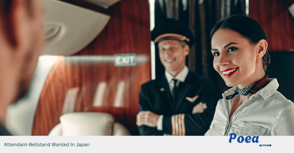 Attendant-Bellstand Wanted In Japan
