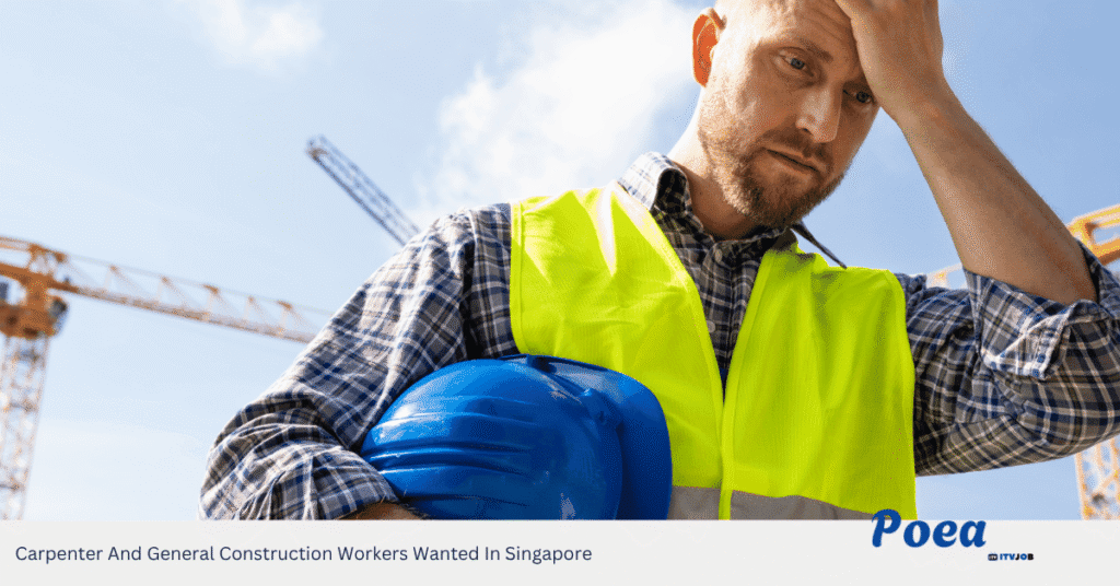 Carpenter And General Construction Workers Wanted In Singapore
