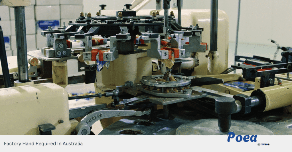 Factory Hand Required In Australia