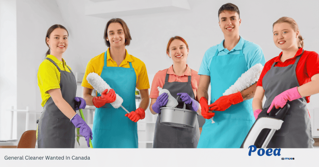 General Cleaner Wanted In Canada