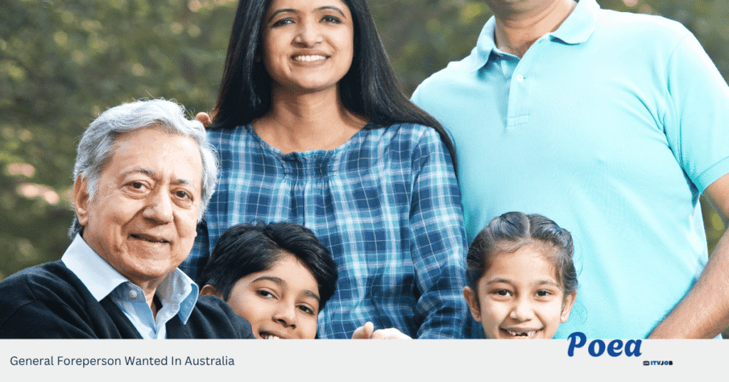 General Foreperson Wanted In Australia