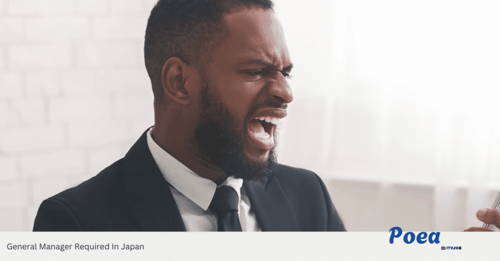 General Manager Required In Japan