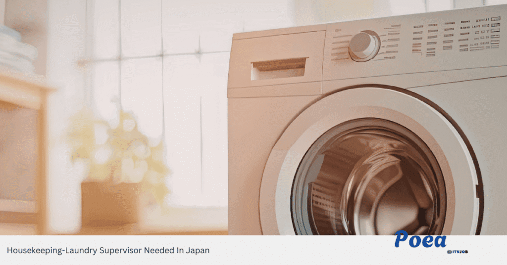 Housekeeping-Laundry Supervisor Needed In Japan