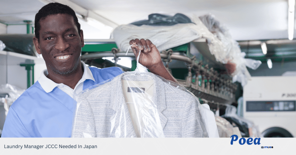 Laundry Manager JCCC Needed In Japan