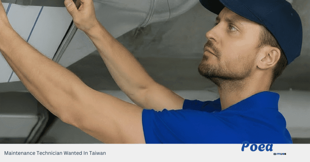 Maintenance Technician Wanted In Taiwan