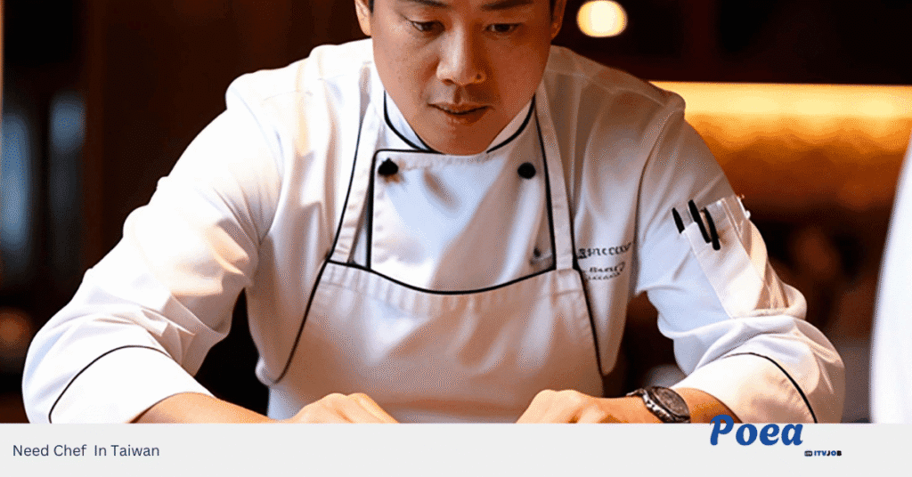 Need Chef In Taiwan