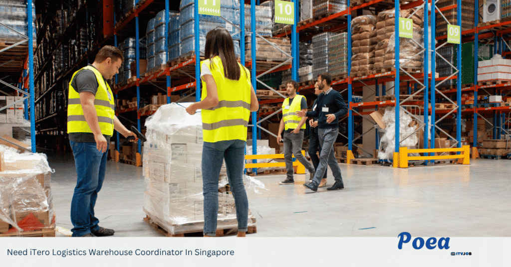 Need iTero Logistics Warehouse Coordinator In Singapore
