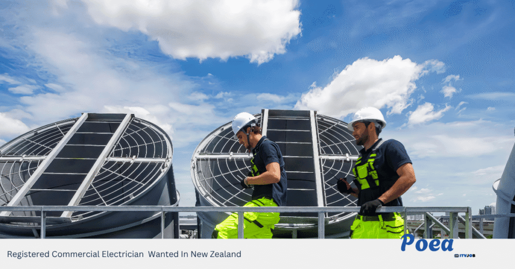 Registered Commercial Electrician Wanted In New Zealand