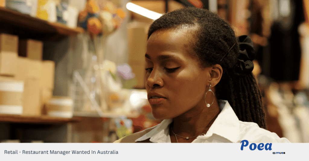 Retail - Restaurant Manager Wanted In Australia