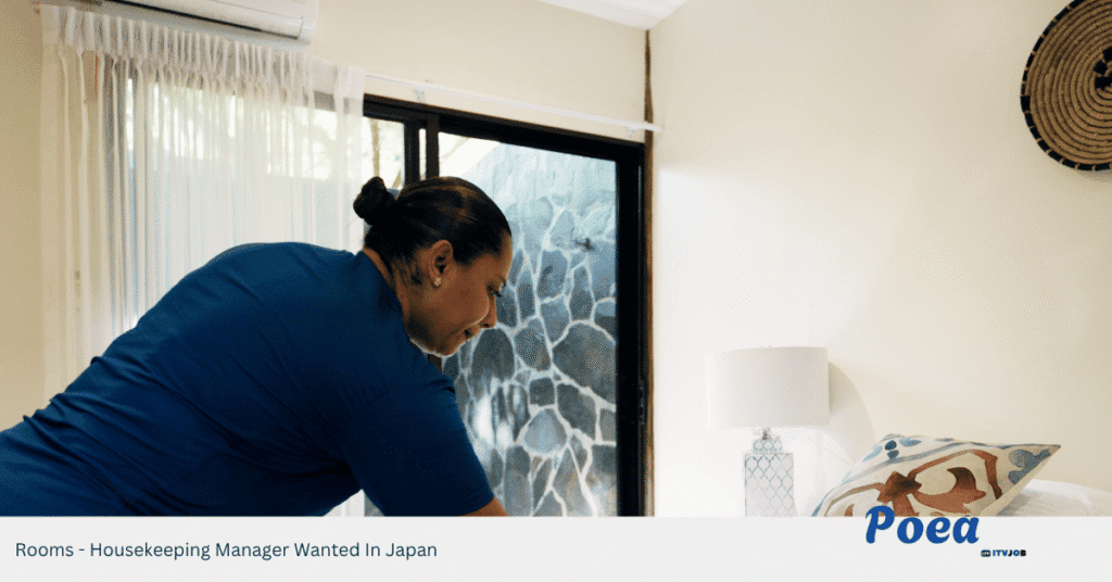 Rooms - Housekeeping Manager Wanted In Japan