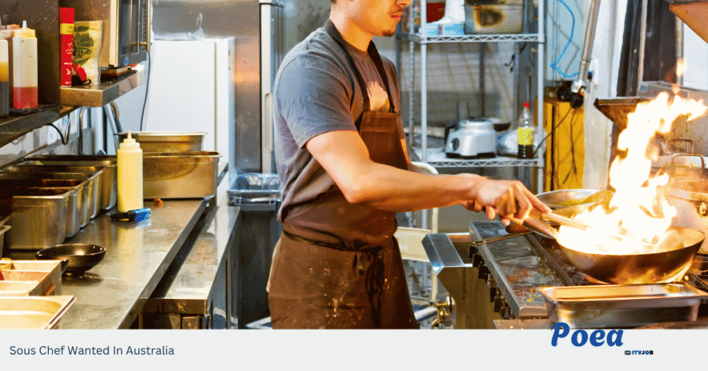 Sous Chef Wanted In Australia