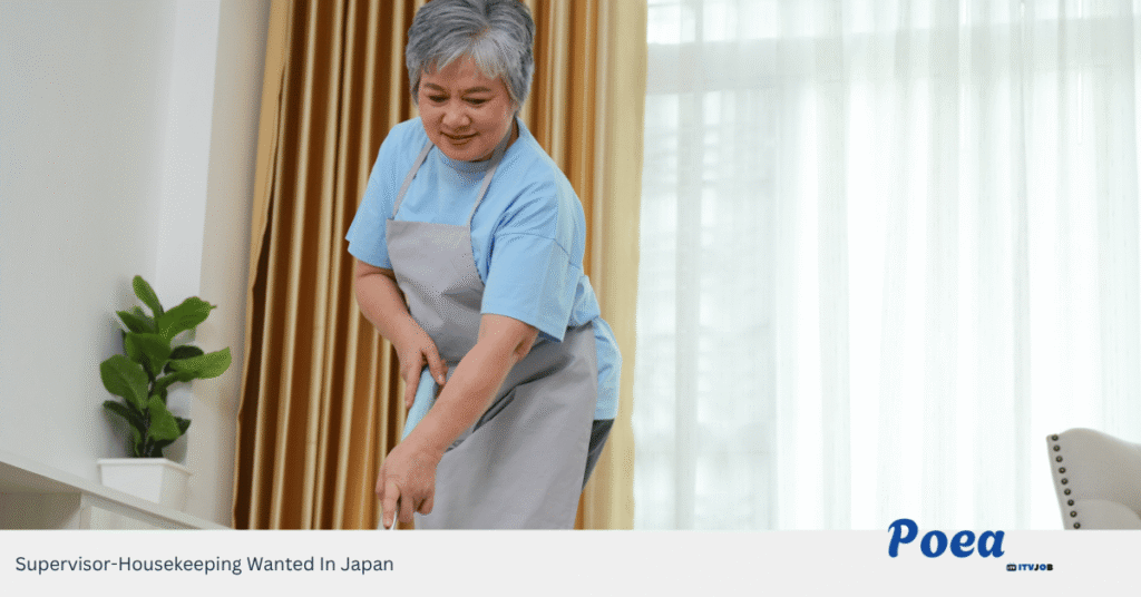 Supervisor-Housekeeping Wanted In Japan
