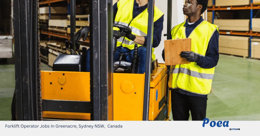 Forklift Operator Jobs In Greenacre, Sydney NSW, Canada