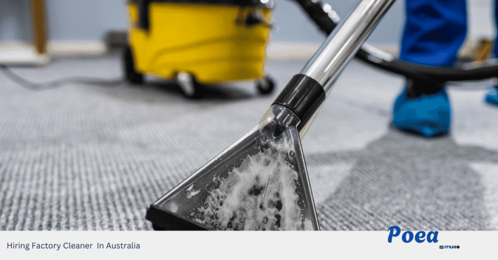 Hiring Factory Cleaner In Australia