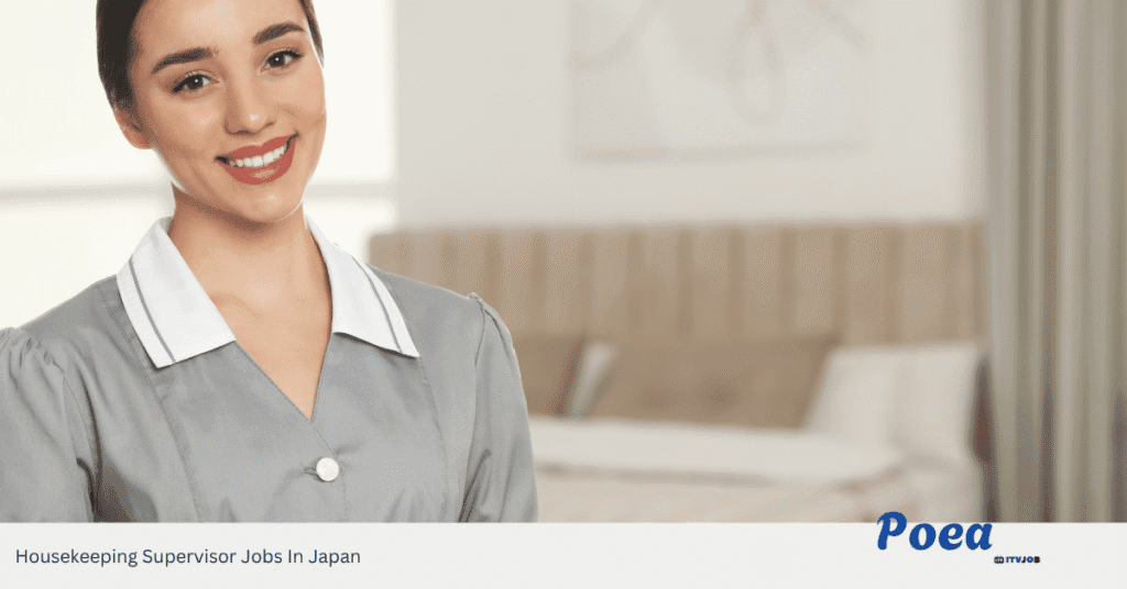 Housekeeping Supervisor Jobs In Japan